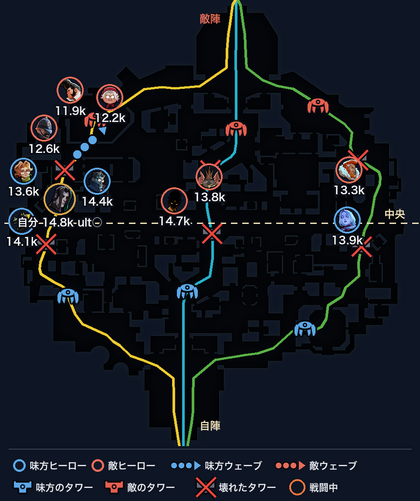 問題9のマップ