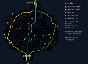 上半分が敵陣