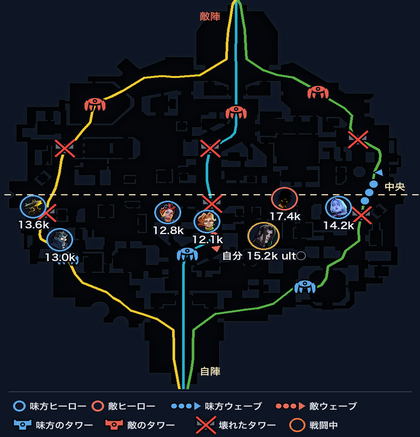 問題8のマップ